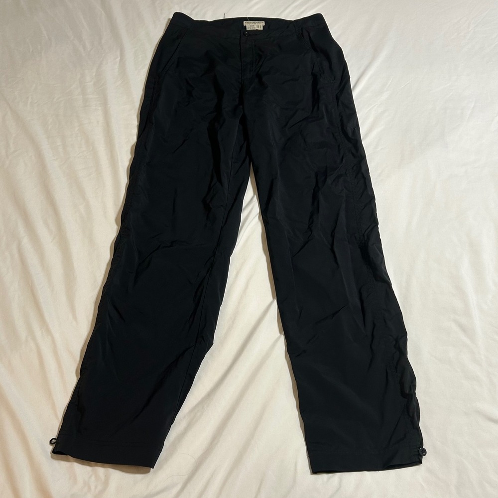 Royal Robbins Womens Black Outdoor Travel Hiking Pants Size 6 Nylon Stretch